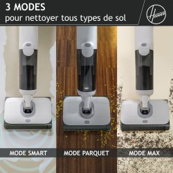 HOOVER HW500 - Aspirateur Balai Laveur sans Fil Eau et Poussiere - Dou