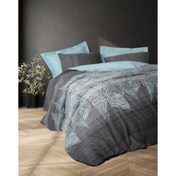 Parure de lit - 1 housse de couette 220 x 240 cm + 2 taies d'oreiller