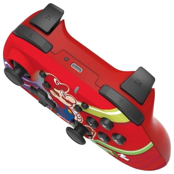 Gamepad - Hori - Horipad - Sans fil - Rouge - Autonomie 15h Gamepad - Hori - Horipad - Sans fil - Rouge - Autonomie 15h