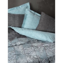 Parure de lit - 1 housse de couette 220 x 240 cm + 2 taies d'oreiller