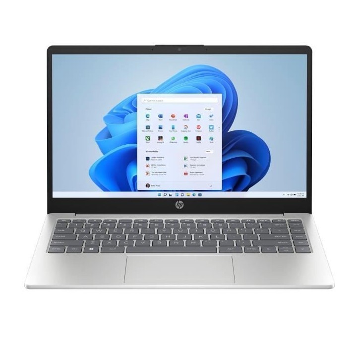 PC Portable HP 14-ep0056nf - Windows 11 - 14 FHD - Core i3-N305 - RAM 8Go - Stockage 512Go SSD - AZERTY
