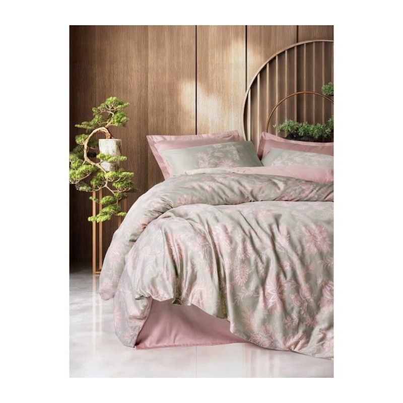 Parure de lit - 1 housse de couette 220 x 240 cm + 2 taies d'oreiller Parure de lit - 1 housse de couette 220 x 240 cm + 2 taies d'oreiller