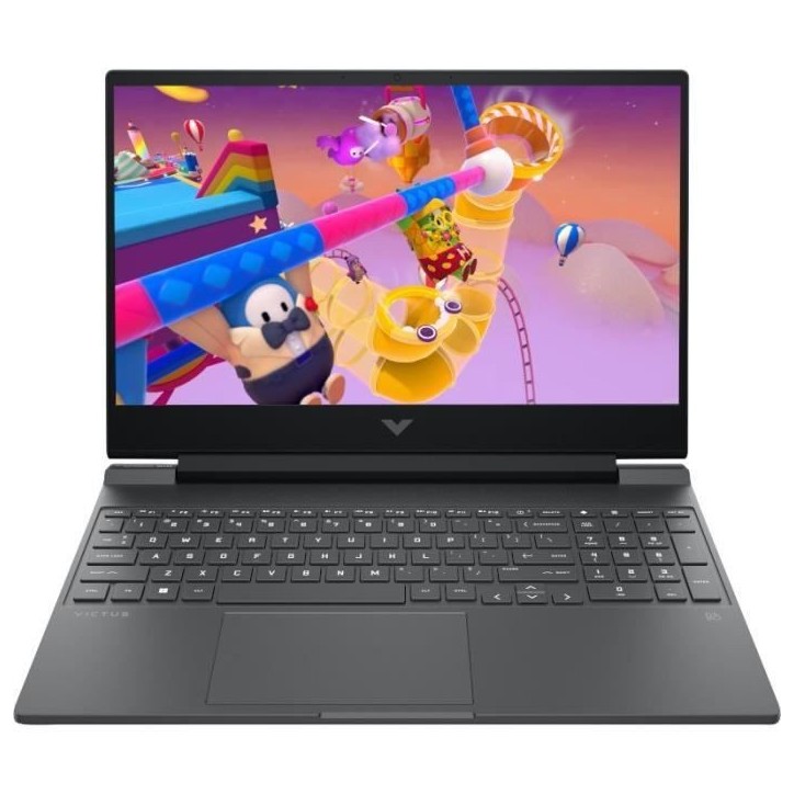PC Portable Gamer HP Victus 15-fb3028nf - Sans Windows - 15,6 FHD IPS 144Hz - RTX 5050 8Go TGP 70W - Ryzen AI 5 240 - 16Go - 512