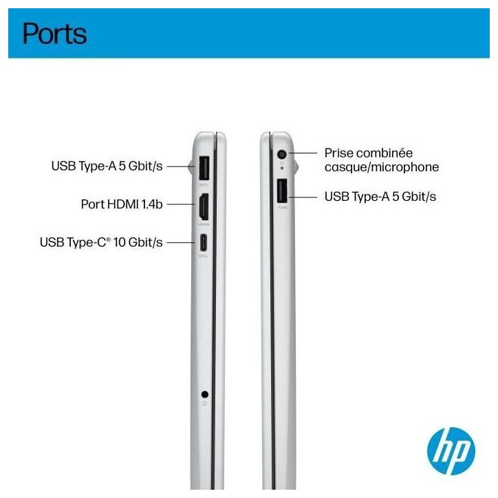 PC Portable HP Omnibook 3 15-fn0027nf - Windows 11 - 15,6 FHD IPS - Ryzen AI 5 330 - RAM 24Go - Stockage 512Go SSD - AZERTY PC Portable HP Omnibook 3 15-fn0027nf - Windows 11 - 15,6 FHD IPS - Ryzen AI 5 330 - RAM 24Go - Stockage 512Go SSD - AZERTY