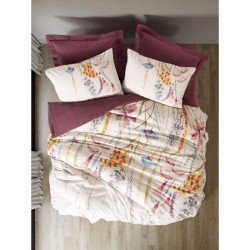 Parure de lit - 1 housse de couette 220 x 240 cm + 2 taies d'oreiller