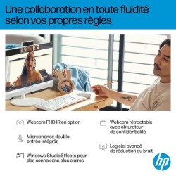 PC Tout-en-un HP 27-cr0065nf - Windows 11 - 27 FHD IPS - Core i5-1334U