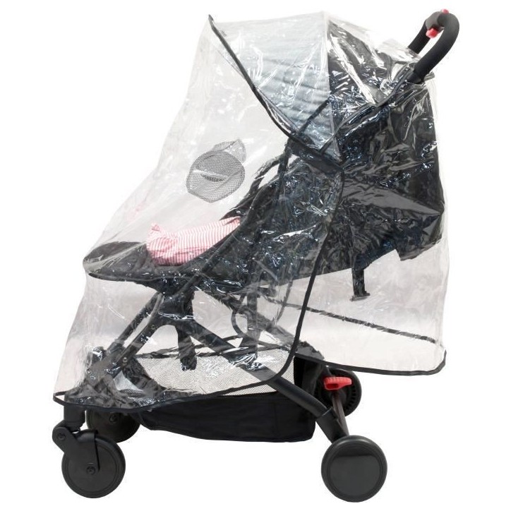 Habillage pluie universel - BAMBISOL - Pour poussette ayant un canopy