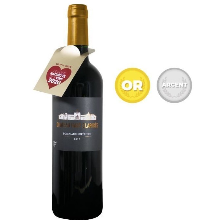 Château Haut Claribes 2017 Bordeaux Supérieur - Vin rouge de Bordeaux