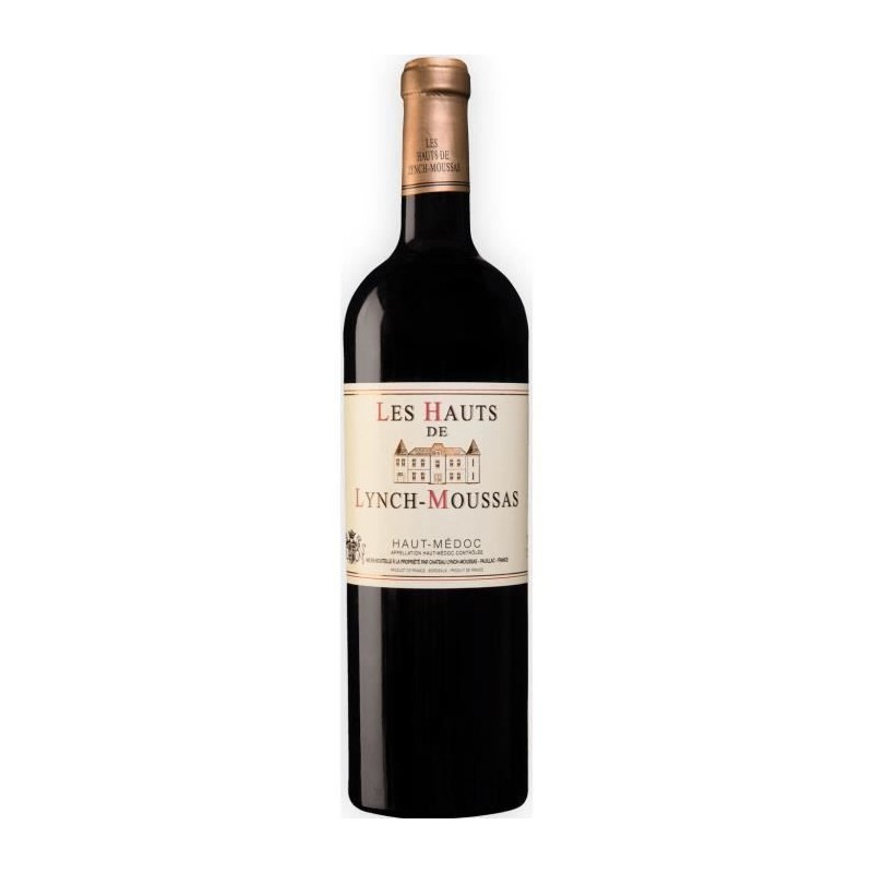 Les Hauts de Lynch Moussas 2020 Haut Médoc - Vin rouge de Bordeaux