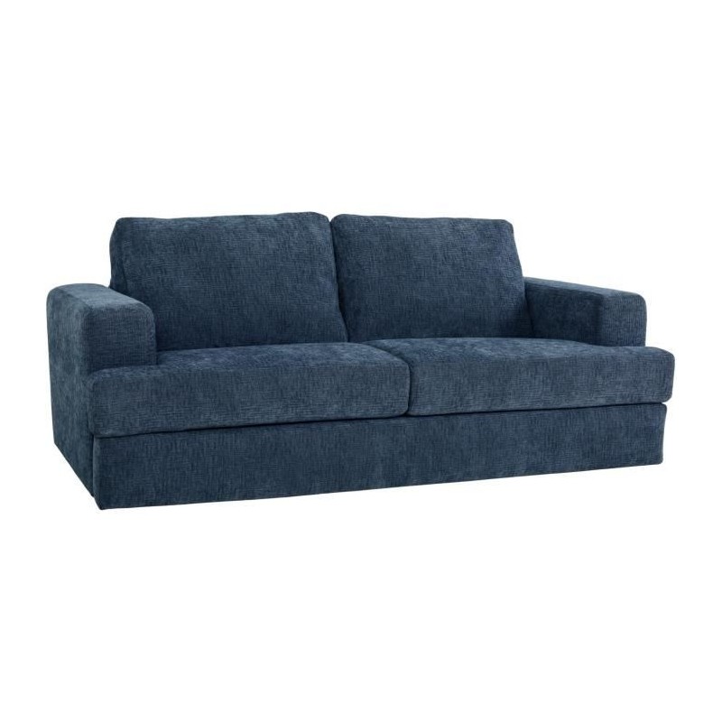 Canapé convertible express - 3 places - IGOR - Tissu gauffré - Saphi Canapé convertible express - 3 places - IGOR - Tissu gauffré - Saphi