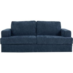 Canapé convertible express - 3 places - IGOR - Tissu gauffré - Saphi