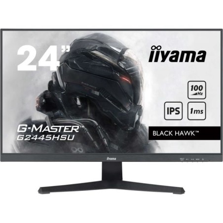 Ecran PC Gamer - IIYAMA - 24 - FHD - 100Hz - Dalle IPS - 1ms - G2445HS