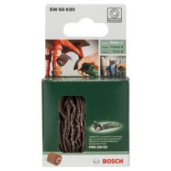 Rouleau flexible PRR 60mm G80 - BOSCH - Ponçage bois, métal et matie