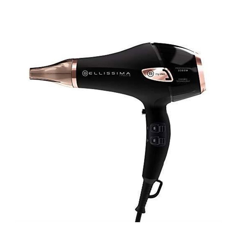 Seche-cheveux Bellissima CERAMIC P5 3800 OR & NOIR
