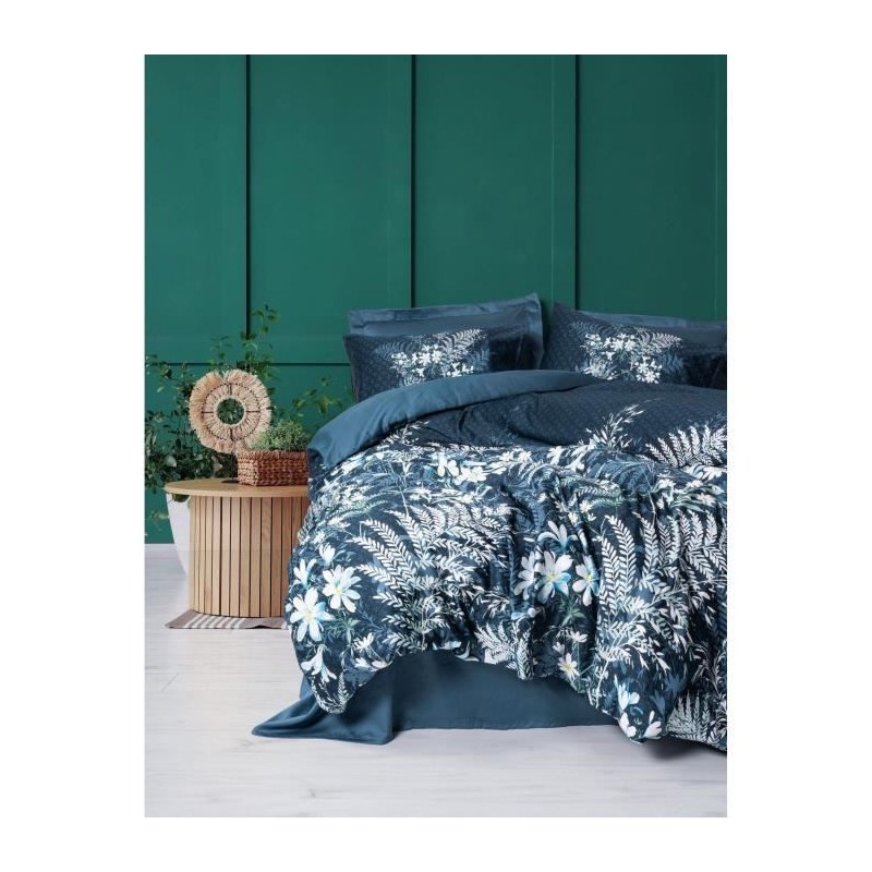Parure de lit - 1 housse de couette 220 x 240 cm + 2 taies d'oreiller Parure de lit - 1 housse de couette 220 x 240 cm + 2 taies d'oreiller