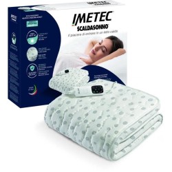 Surmatelas Chauffant - Imetec - 1 Place Adapto, 150x80cm - 6 Températ