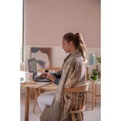 Couverture Chauffante - Imetec - Plaid chauffant 180x140 cm - 6 Tempé