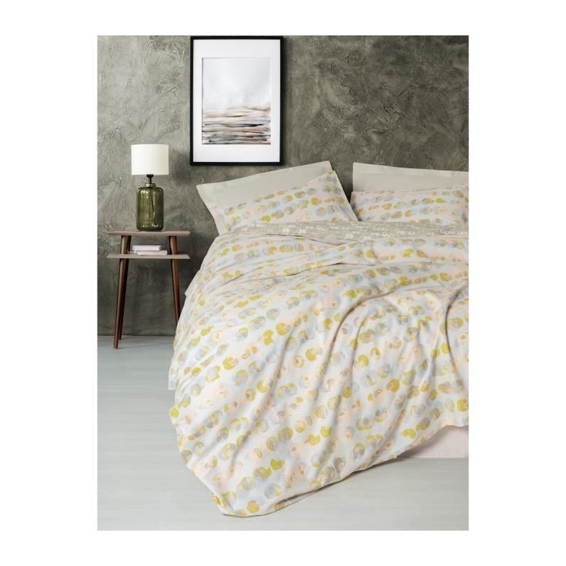 Parure de lit - 1 housse de couette 220 x 240 cm + 2 taies d'oreiller Parure de lit - 1 housse de couette 220 x 240 cm + 2 taies d'oreiller