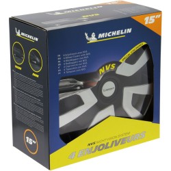 4 enjoliveurs 15 - MICHELIN - spécial utilitaires et camping-car -NVS
