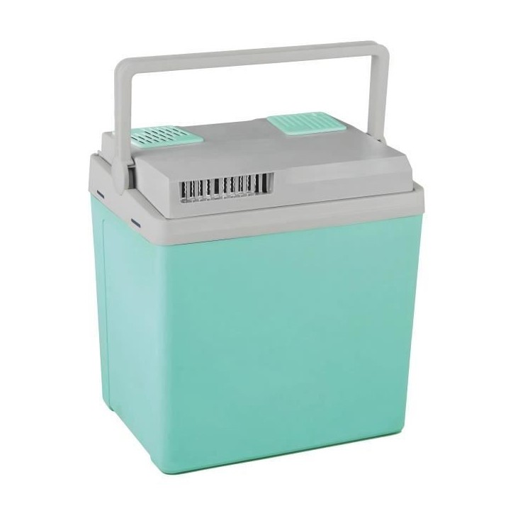 Glaciere thermoélectrique - INCASA - 23L - Alimentation : 12/24 /220V - Entre -20°C et +17°C - Bleu