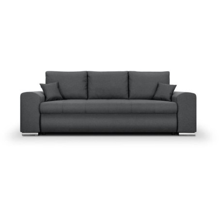 Canapé convertible avec coffre de rangement 3 places - INDIAN - Tissu