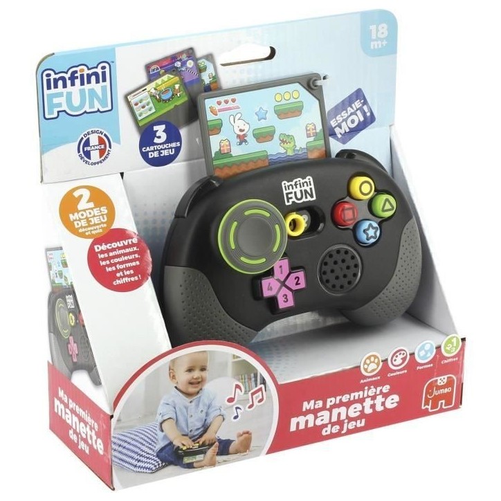 Ma premiere manette de jeux video - INFINI FUN - Des 18 mois Ma premiere manette de jeux video - INFINI FUN - Des 18 mois