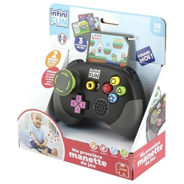 Ma premiere manette de jeux video - INFINI FUN - Des 18 mois Ma premiere manette de jeux video - INFINI FUN - Des 18 mois
