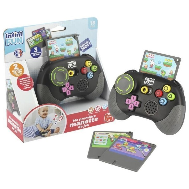 Ma premiere manette de jeux video - INFINI FUN - Des 18 mois Ma premiere manette de jeux video - INFINI FUN - Des 18 mois
