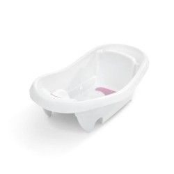 INGENUITY Baignoire bébé évolutive Deluxe rose, de la naissance jus