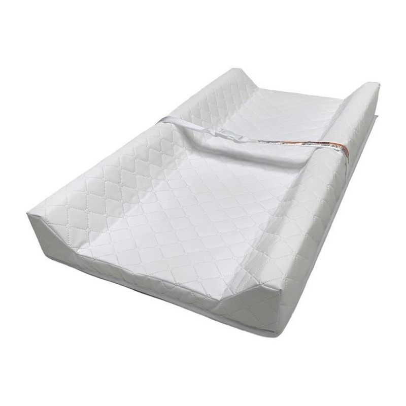 INGENUITY Matelas a langer bébé avec rebords et ceinture de sécurit