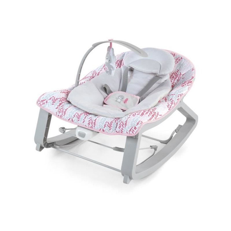 INGENUITY Transat bébé bascule évolutif 3-en-1 Keep Cozy -Lily- 3 P