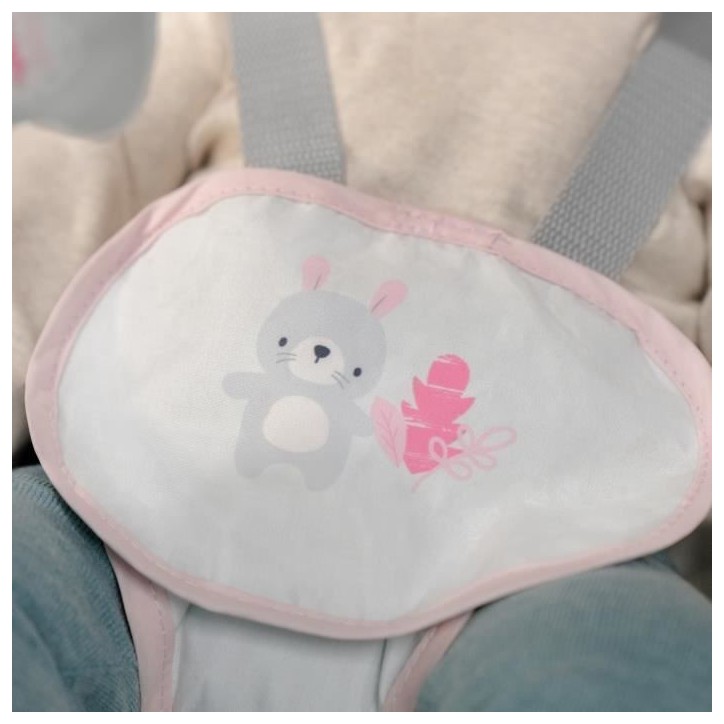 INGENUITY Transat bébé bascule évolutif 3-en-1 Keep Cozy -Lily- 3 Positions: arche avec jouets peluches amovible, jusqu'a 18