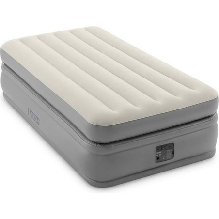 INTEX Matelas PRIME COMFORT FIBER TECH 99x191 - Gonflable - Fermeté r