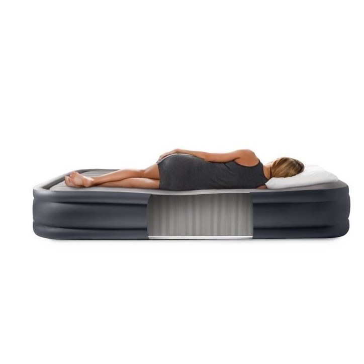 Matelas gonflable Intex - 1 Personne - 100 x 190 cm Matelas gonflable Intex - 1 Personne - 100 x 190 cm
