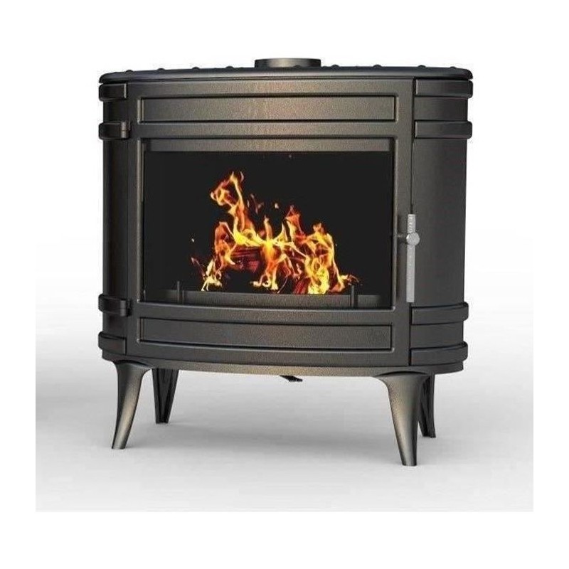 Poele a bois en fonte - INVICTA - mandorin