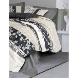 Parure de lit - 1 housse de couette 220 x 240 cm + 2 taies d'oreiller