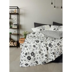 Parure de lit - 1 housse de couette 220 x 240 cm + 2 taies d'oreiller