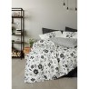 Parure de lit - 1 housse de couette 220 x 240 cm + 2 taies d'oreiller