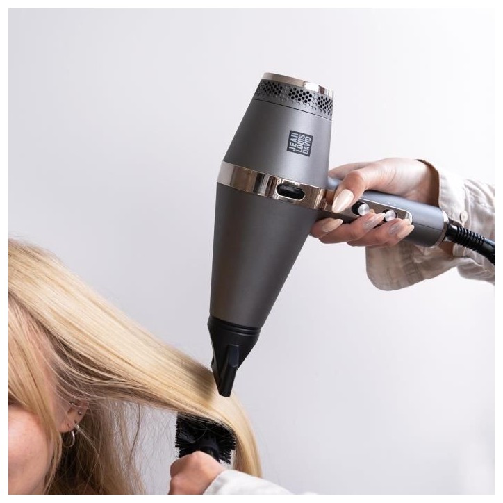 Seche-Cheveux - JEAN LOUIS DAVID - Moteur Professionnel AC - Brushing & Boucles Rebondies - Technologie Infrarouge Seche-Cheveux - JEAN LOUIS DAVID - Moteur Professionnel AC - Brushing & Boucles Rebondies - Technologie Infrarouge