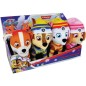 Coffret 4 peluches - JEMINI - PAT'PATROUILLE - Chase, Marcus, Ruben et Stella - +/- 12 cm