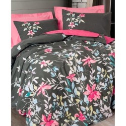 Parure de lit - 1 housse de couette 220 x 240 cm + 2 taies d'oreiller