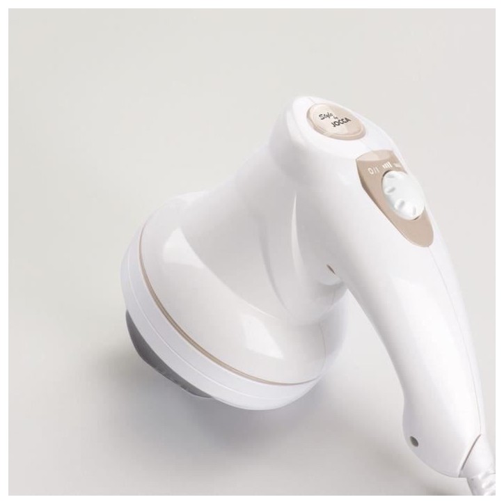 Masseur corporel mutli-fonction - JOCCA - 6017 - 28 W - 5 tetes inclus - Blanc