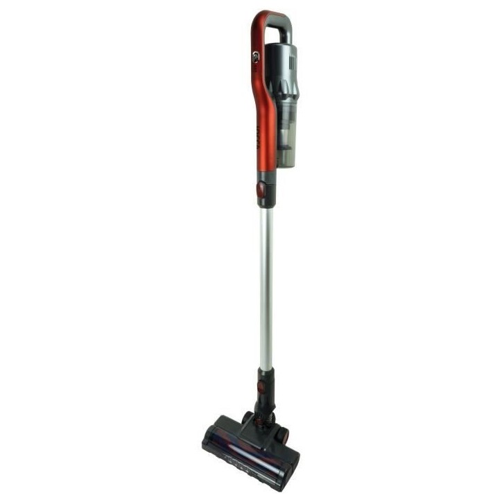 Aspirateur Balai sans fil - JOCCA - 150 W - 0,6 L - Gris / Rouge