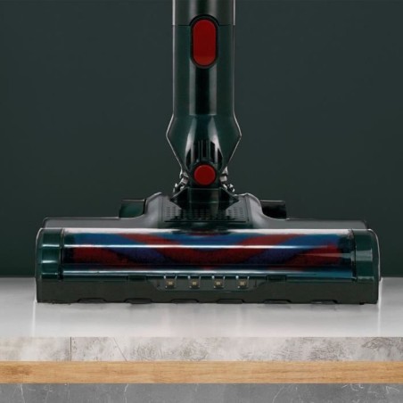 Aspirateur Balai sans fil - JOCCA - 150 W - 0,6 L - Gris / Rouge