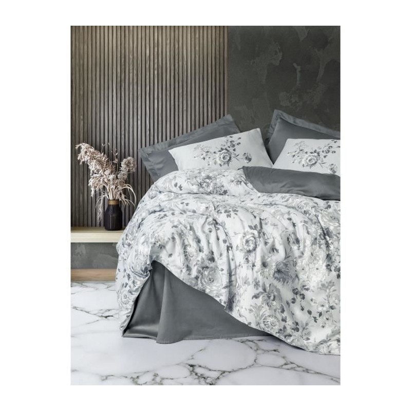 Parure de lit - 1 housse de couette 220 x 240 cm + 2 taies d'oreiller Parure de lit - 1 housse de couette 220 x 240 cm + 2 taies d'oreiller