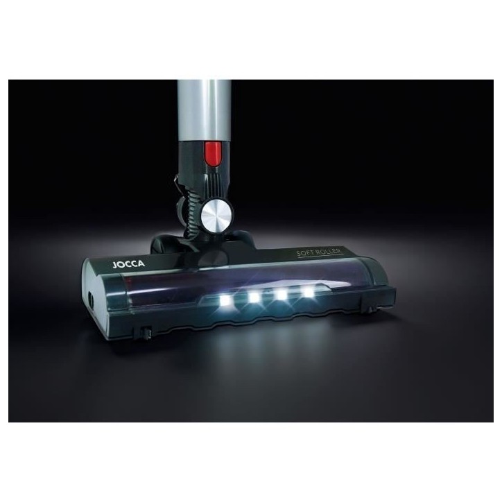 Aspirateur Balai sans fil écran tactile - JOCCA - 8000 Pa - 55 minutes - 0,7 L - Gris Aspirateur Balai sans fil écran tactile - JOCCA - 8000 Pa - 55 minutes - 0,7 L - Gris