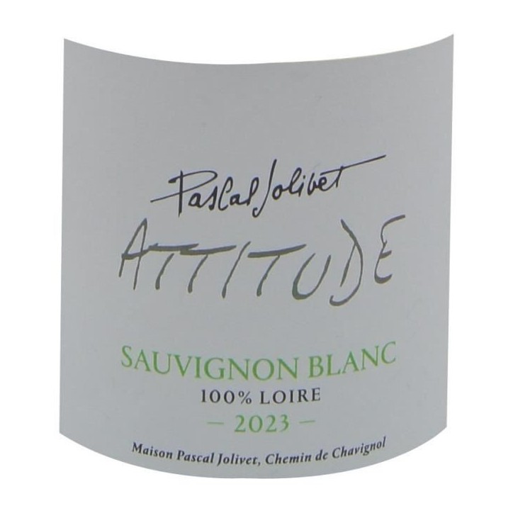 Domaine Pascal Jolivet 2023 Cuvée Attitude Val de Loire - Vin blanc de Loire