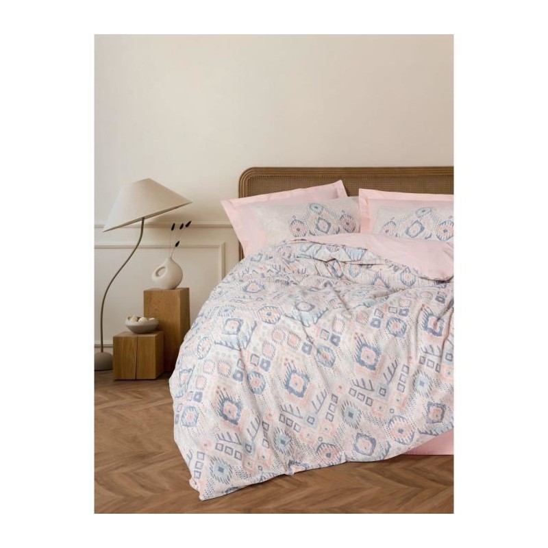 Parure de lit - 1 housse de couette 220 x 240 cm + 2 taies d'oreiller Parure de lit - 1 housse de couette 220 x 240 cm + 2 taies d'oreiller