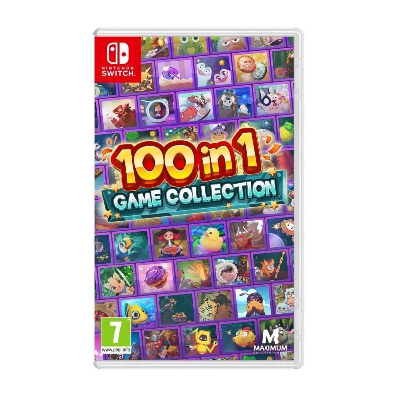 100 in 1 Game Collection - Jeu Nintendo Switch 100 in 1 Game Collection - Jeu Nintendo Switch