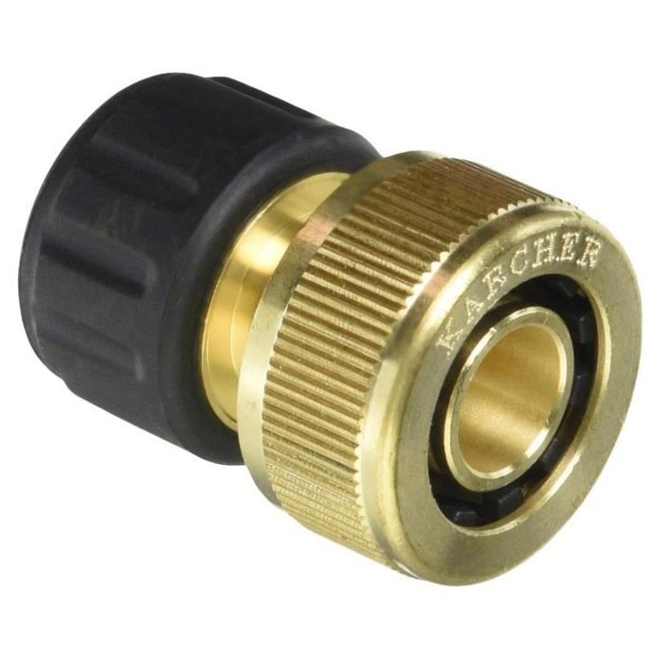 Raccord rapide laiton pour tuyaux de 19mm - KÄRCHER - 26450160